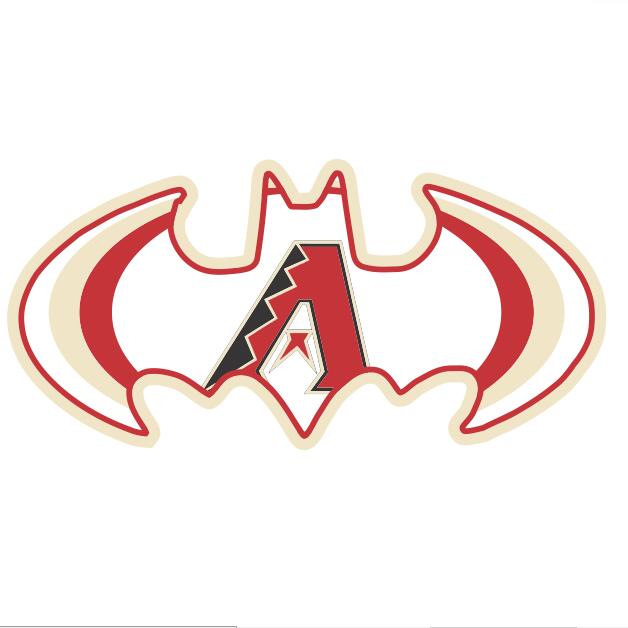 MLB Batman iron ons